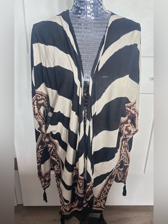 Theodora & Callum Jackets & Blazers - Theodora & Callum Open Front Ruana Kimono